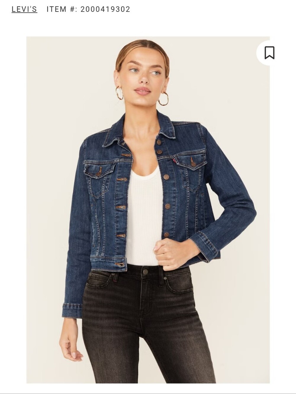 Levi's Premium Original Trucker Jacket EUC